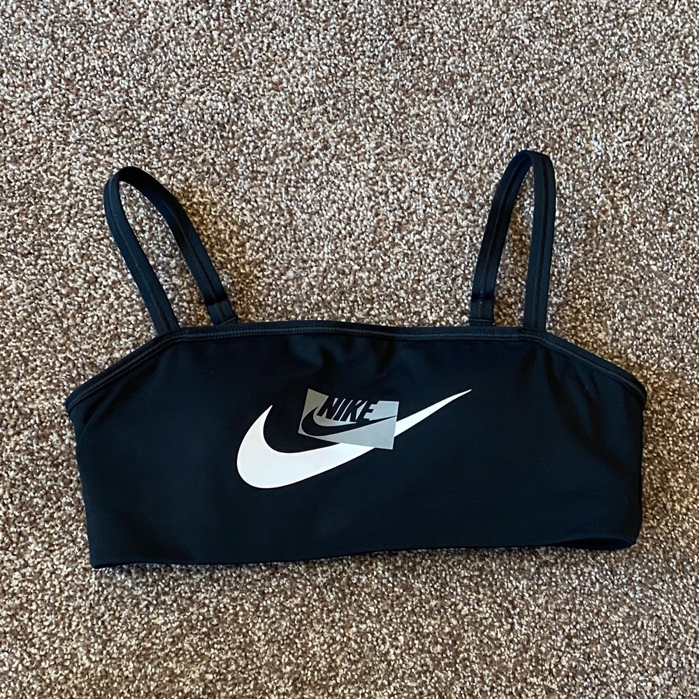 Nike Bandeau Logo Sports Bra